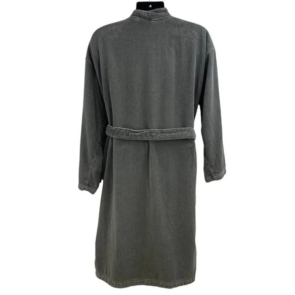 Polo Ralph Lauren Men's Terry Cloth 100% Mid Length Front Tie Robe Size‎ S/M - Picture 2 of 11